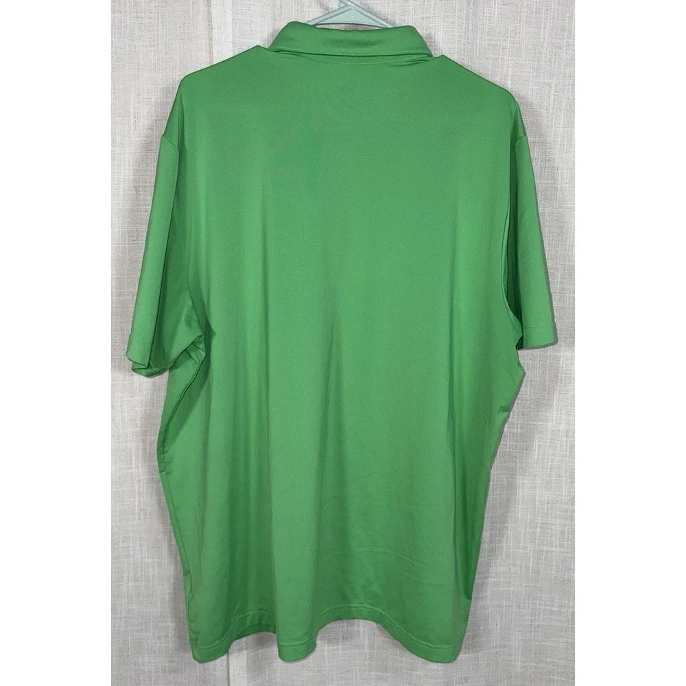 Adidas Men's XL Polo Collared Short Sleeve Shirts Lot of 3 Green Blue Burgundy